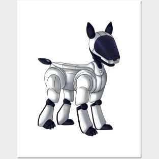 Aibo ERS-210 (White) Posters and Art